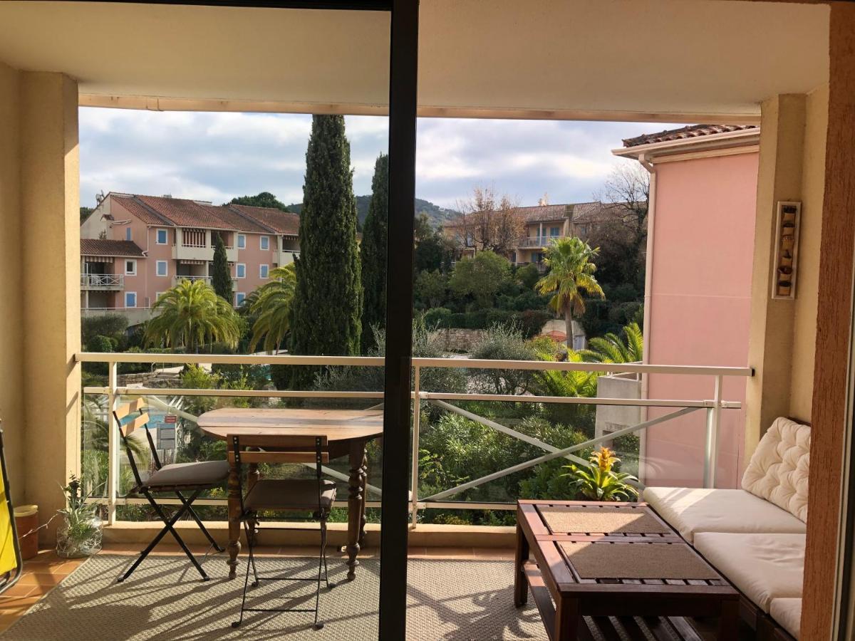 2P Terrasse Vue Piscine Et Jardin Tropical La Croix Valmer Eksteriør bilde