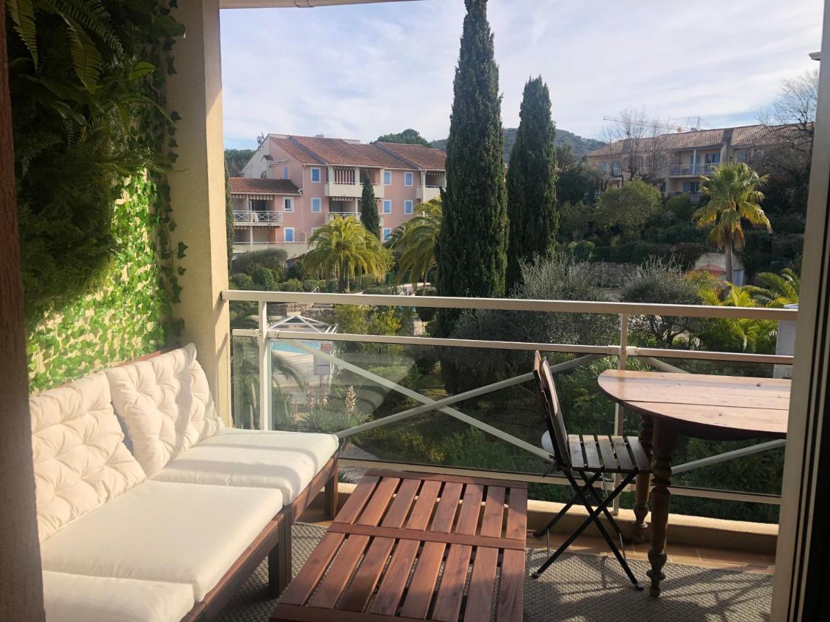 2P Terrasse Vue Piscine Et Jardin Tropical La Croix Valmer Eksteriør bilde