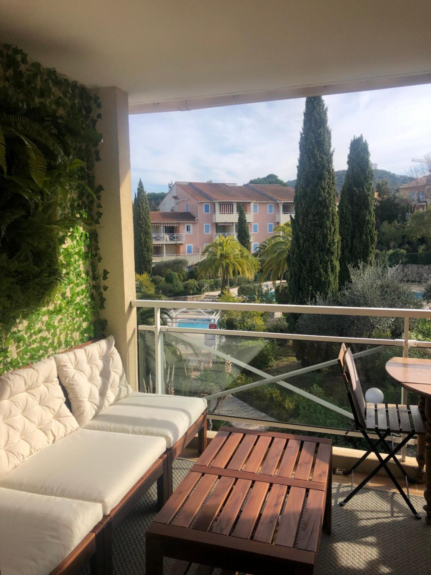 2P Terrasse Vue Piscine Et Jardin Tropical La Croix Valmer Eksteriør bilde